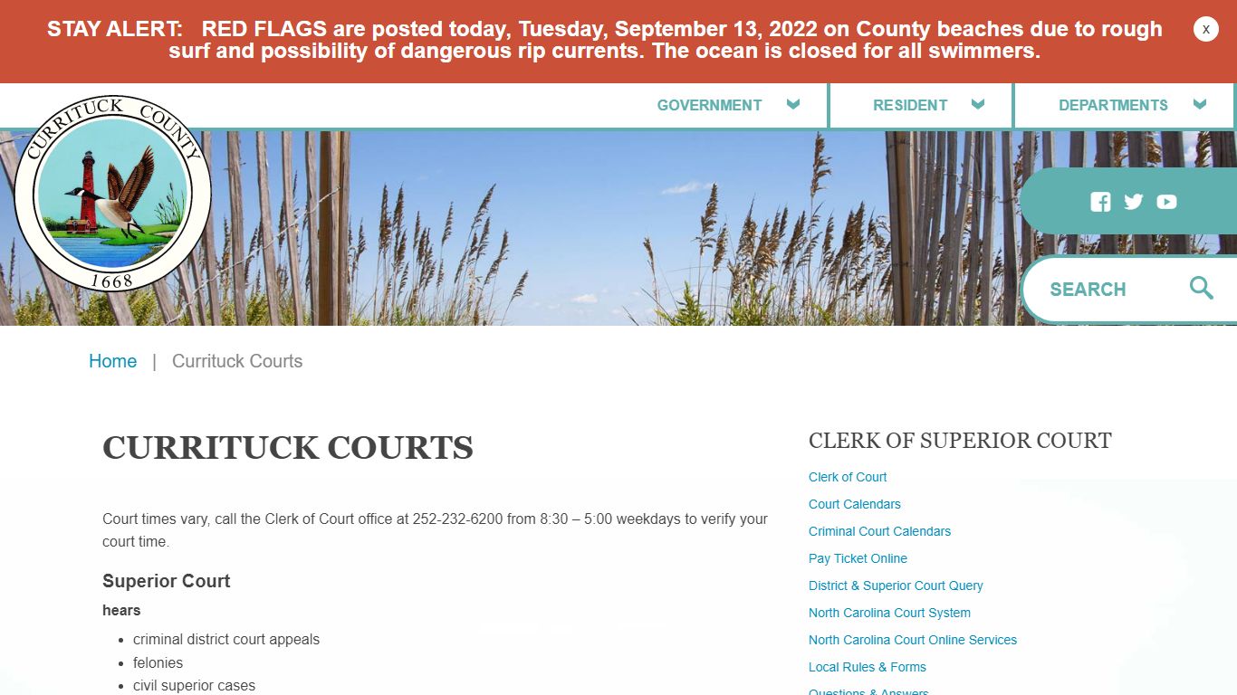 Currituck Courts – Currituck County